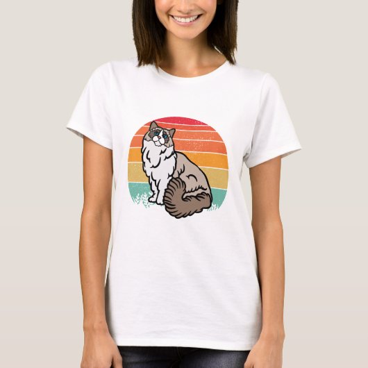 RAGDOLL cat T-shirt (Voorkant)