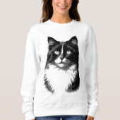 Ragdoll Cat Women's Sweatshirt (Voorkant)