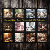 Ragdoll Cats Gezellige Momenten 202x Kalender