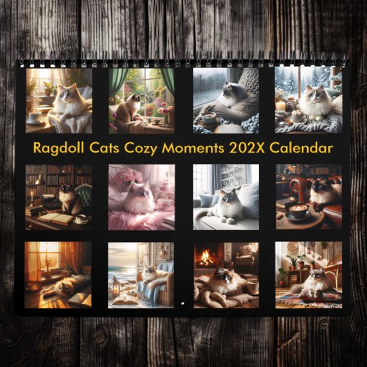 Ragdoll Cats Gezellige Momenten 202x Kalender