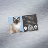 Ragdoll Cattery Aanpasbare Kattenfokker Magneet (Voorbeeld)