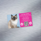 Ragdoll Cattery Aanpasbare Kattenfokker Magneet (Voorbeeld)
