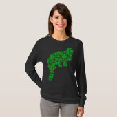 Ragdoll Funny Shamrock Leaf Ragdoll St Patrick's T-shirt (Voorkant volledig)
