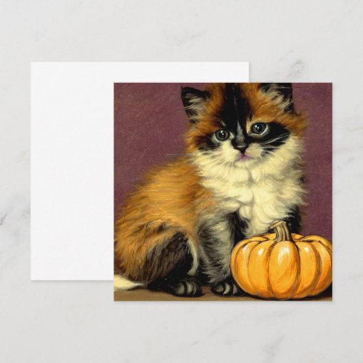  Ragdoll Halloween Cat Kaart (Voorkant / Achterkant)