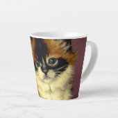 Ragdoll Halloween Cat Latte Mok (Rechterhoek)