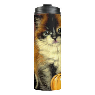  Ragdoll Halloween Cat Thermosbeker