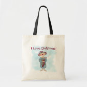 Ragdoll Ik hou van Kerstmis Tshirts en geschenken Tote Bag (Voorkant)