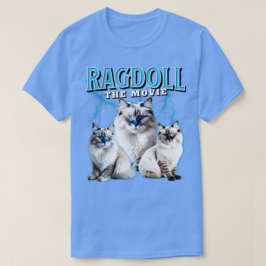 Ragdoll kat de film t-shirt (Design voorkant)