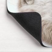 Ragdoll-kat die afkoelt met een ventilator muismat (Hoek)