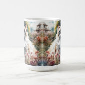 Ragdoll Kat in Engelse Tuin Koffiemok (Center)