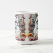 Ragdoll Kat in Engelse Tuin Koffiemok (Center)