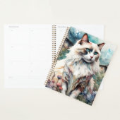 Ragdoll Kat in Engelse Tuin Planner (Display)