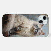 Ragdoll-kat iPhone Hoesje (Achterkant horizontaal)