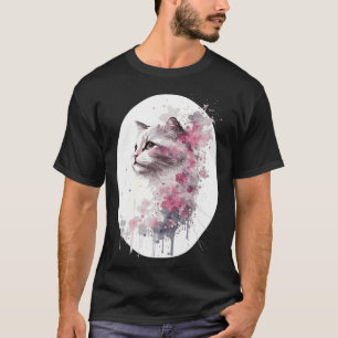 Ragdoll kat Japanse Kersenbloesem Sakura T-shirt