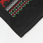 Ragdoll Kat Kerstmuts Kersttrui Holiday Santa Fleece Deken (Hoek)
