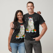 Ragdoll Kat Kerstverlichting Grappige Kat Liefhebb T-shirt (Unisex)