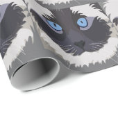 Ragdoll Kat Kitten Ragdoll Cadeaupapier (Rol Hoek)