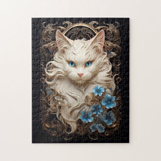 Ragdoll-kat Legpuzzel (Verticaal)