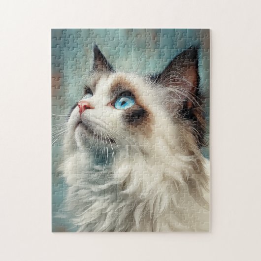Ragdoll-kat Legpuzzel (Verticaal)