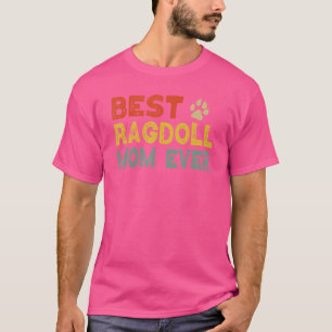 Ragdoll Kat Moeder Eigenaar Fokker Kitten T-shirt