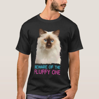 Ragdoll Kat Pas Op Voor de Fluffige T-shirt