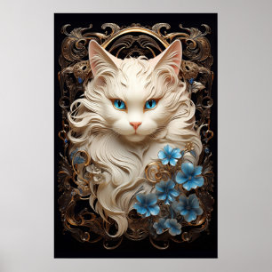 Ragdoll-kat Poster