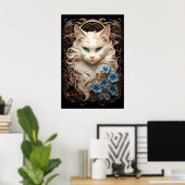 Ragdoll-kat Poster (Thuiskantoor)