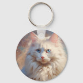 Ragdoll-kat Sleutelhanger (Voorkant)