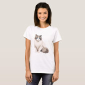 Ragdoll kat t-shirt (Voorkant volledig)