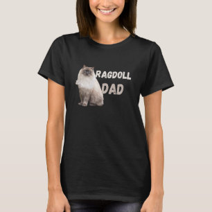 Ragdoll Kat Vader Funny Kat Eigenaar Liefhebber Ra T-shirt