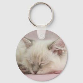 ragdoll katje sleutelhanger