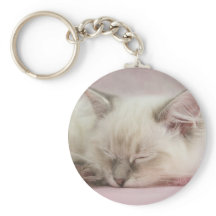 ragdoll katje sleutelhanger