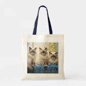 Ragdoll katten tote bag (Achterkant)