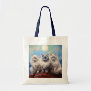Ragdoll katten tote bag