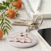 Ragdoll Keyring Sleutelhanger (Zijkant)