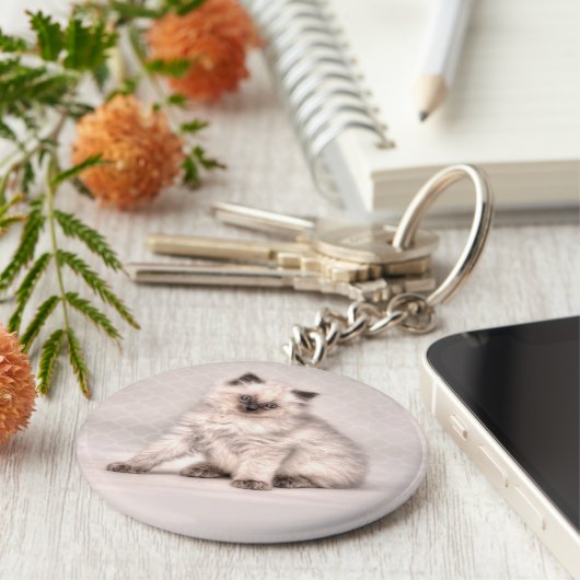 Ragdoll Keyring Sleutelhanger (Zijkant)