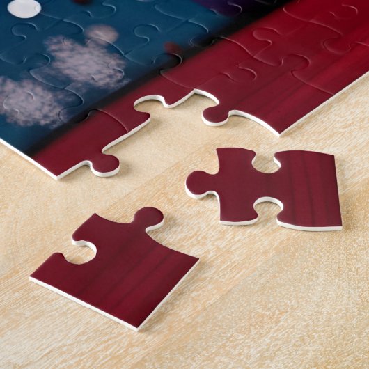 Ragdoll Kitten Kerstcadeau Legpuzzel (Zijkant)