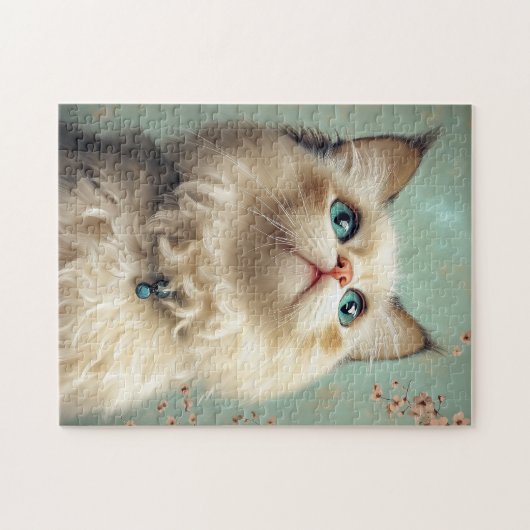 Ragdoll kitten legpuzzel (Horizontaal)