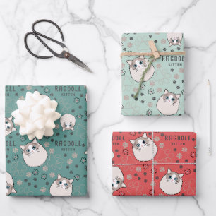 Ragdoll Kitten - Papier voor het oppakken Inpakpapier Vel