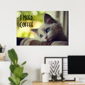 Ragdoll Kitten Poster (Thuiskantoor)