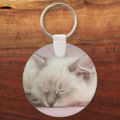 ragdoll kitten sleutelhanger (Voorkant)