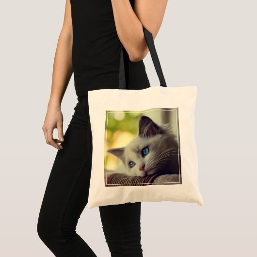 Ragdoll Kitten Tote Bag (Voorkant (product))