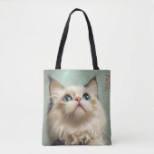 Ragdoll kitten tote bag (Voorkant)