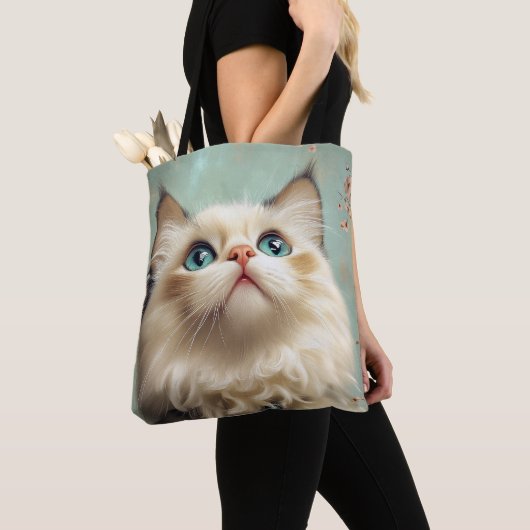 Ragdoll kitten tote bag (Dichtbij)