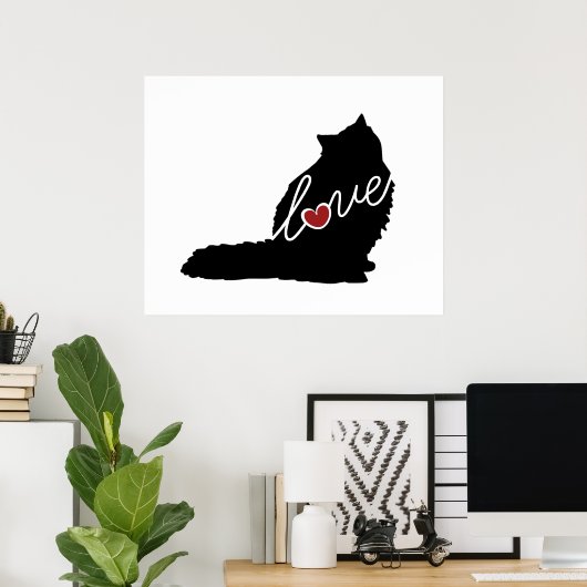 Ragdoll Love Poster (Thuiskantoor)