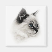 ragdoll magneet (Voorkant)