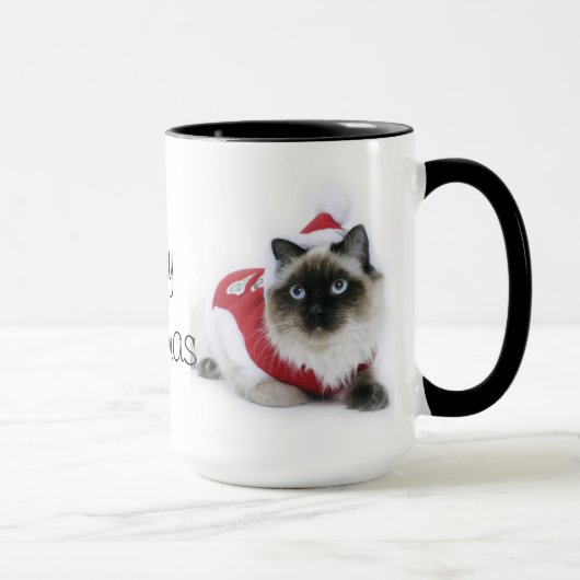 Ragdoll mok met kerstmis (Rechts)