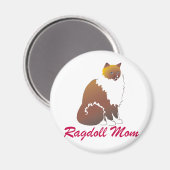 Ragdoll Mom Magneet (Voorkant / Achterkant)