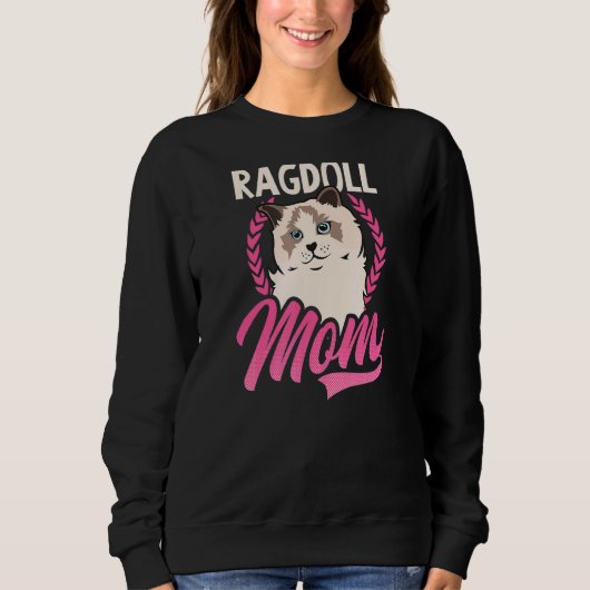 Ragdoll Mom Ragdoll Cat Trui (Voorkant)
