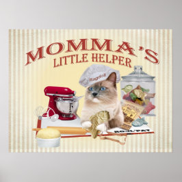 Ragdoll Momma's "Lit Helper Poster" Poster